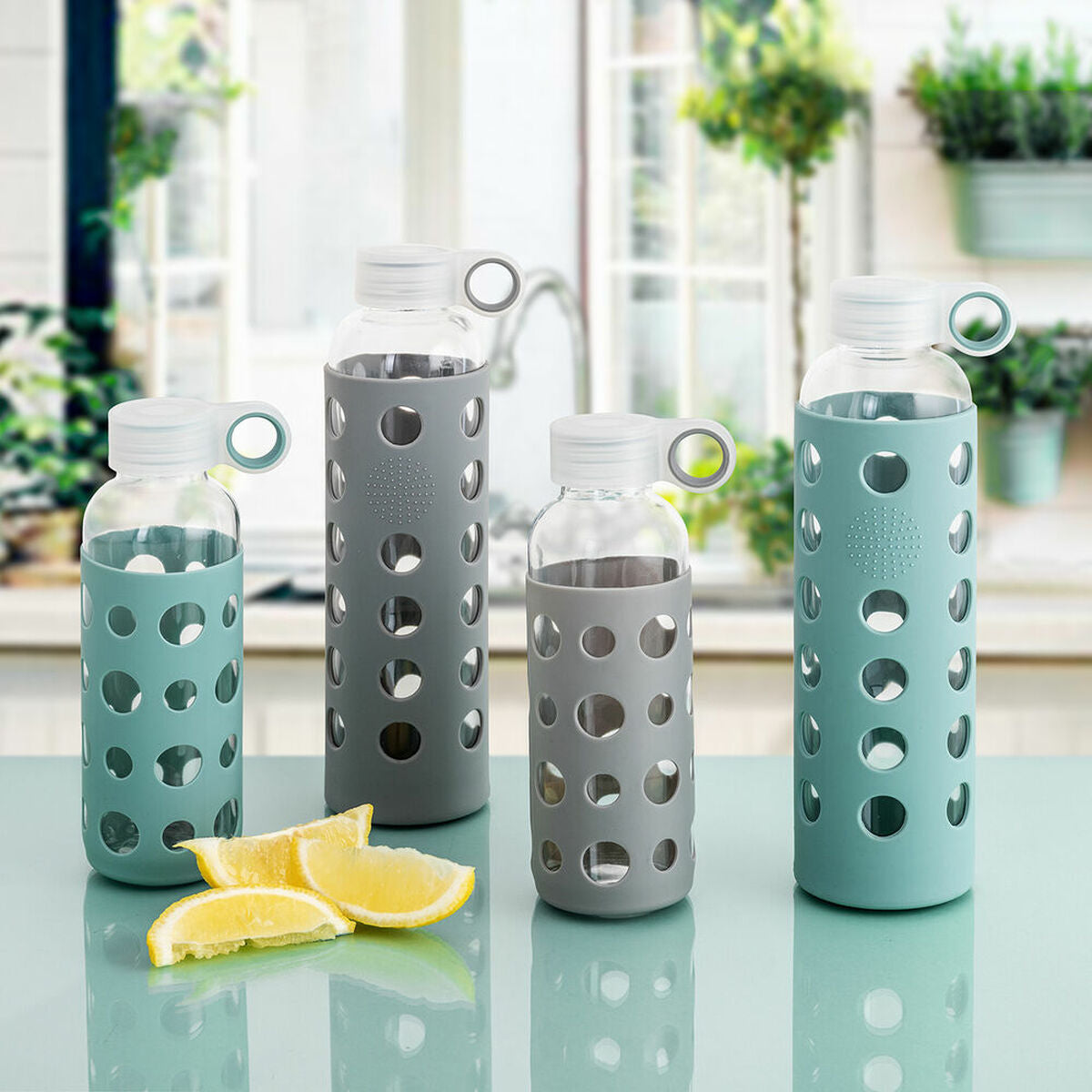Crystal Clear Water Bottle 400ml - small, light, and easy to keep in sight