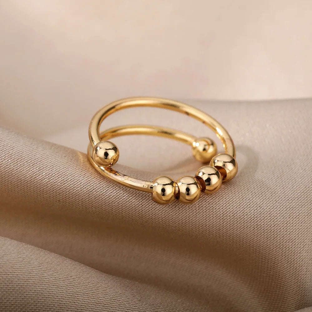 Spinner Ring - a discreet everyday fidget worn as jewellery