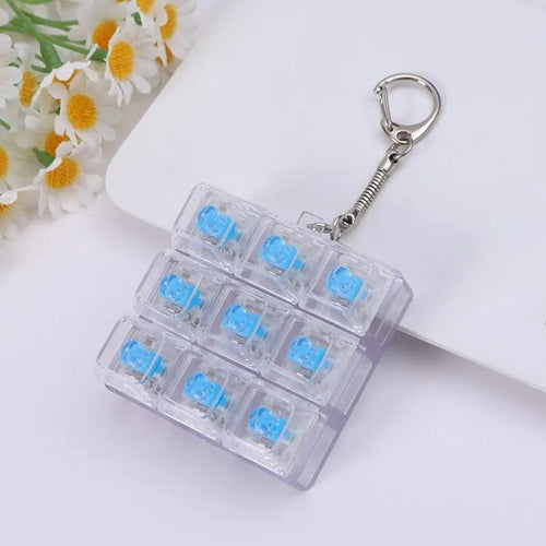 Click Keychain Fidget - pocket-sized tactile regulation support on the go