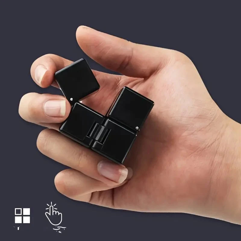 Infinity Fidget Cube - quiet, satisfying stimulation for hands that need to move