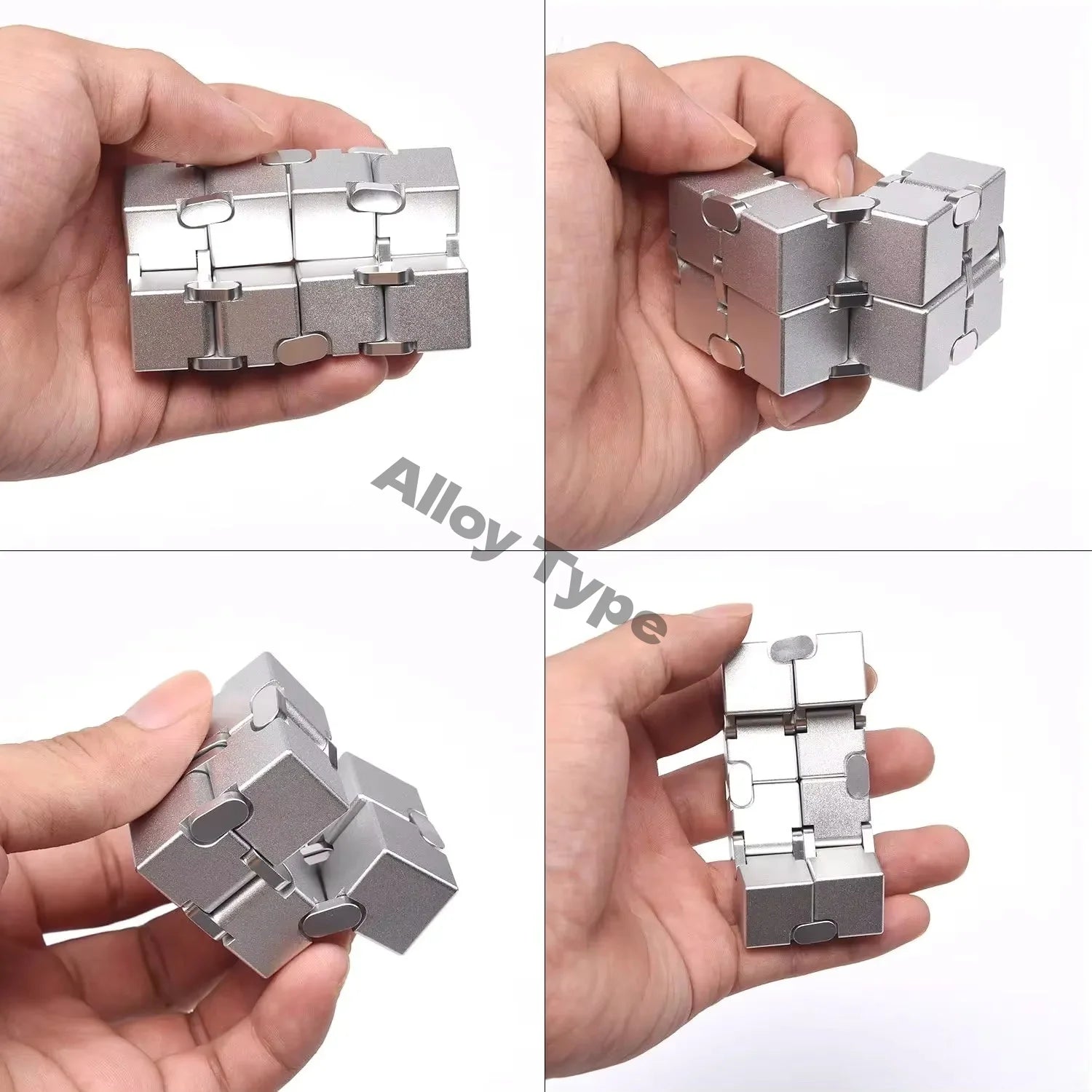 Alloy Infinity Cube - solid, satisfying, and built to last