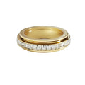 Zirconia Spinner Ring - sensory regulation in a premium finish