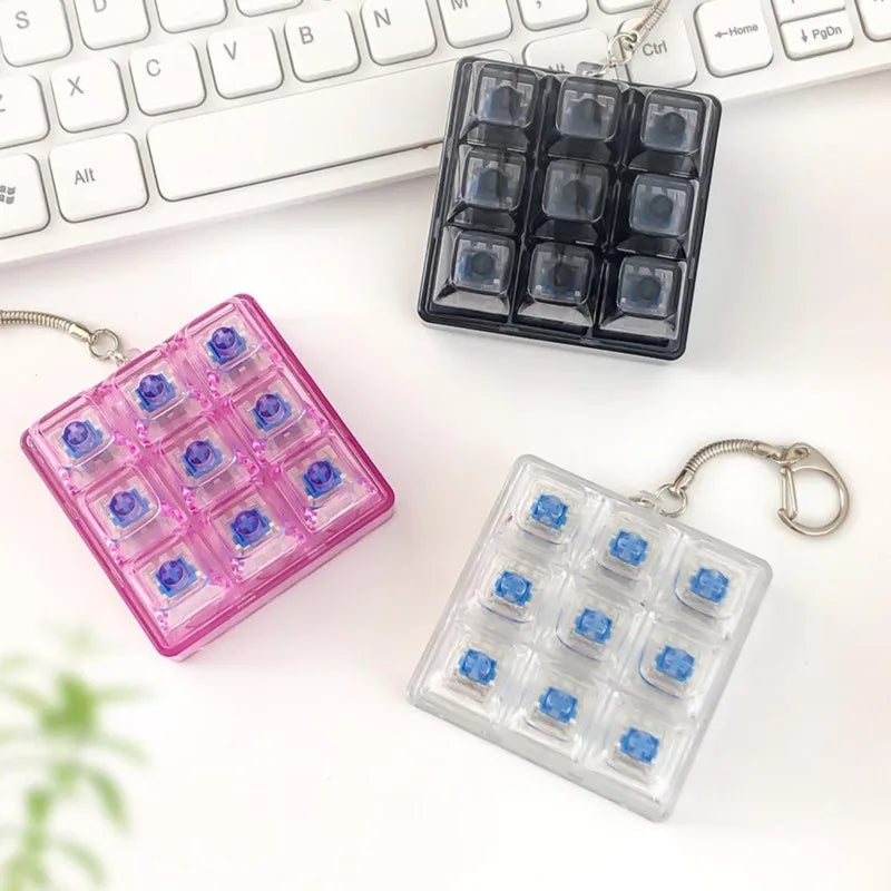Click Keychain Fidget - pocket-sized tactile regulation support on the go