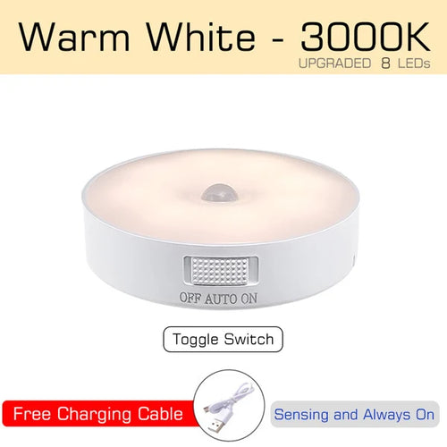 Motion Sensor Night Light - a liitle light when you need it, dark when you don't