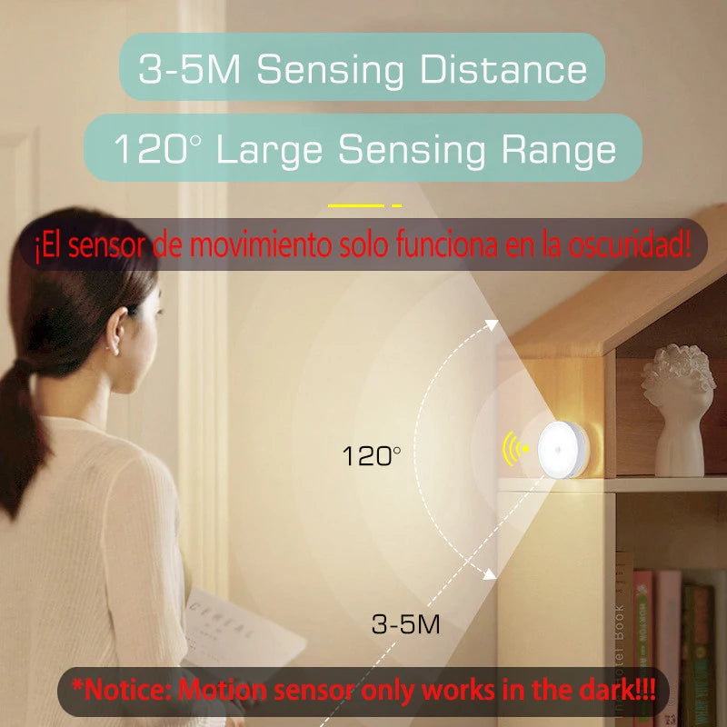Motion Sensor Night Light - a liitle light when you need it, dark when you don't