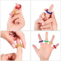 Acupressure Finger Rings - discreet tactile input for busy fingers