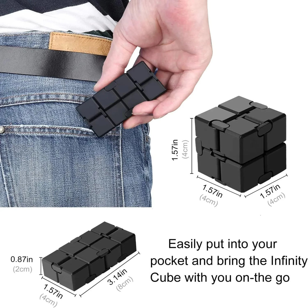 Alloy Infinity Cube - solid, satisfying, and built to last