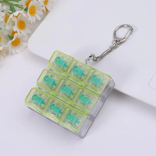Click Keychain Fidget - pocket-sized tactile regulation support on the go
