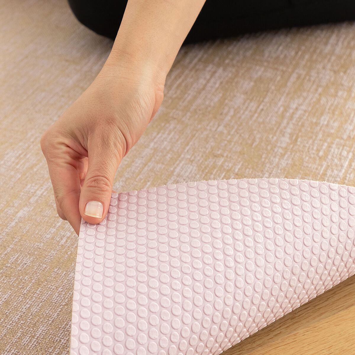 Natural Jute Movement Mat - your space to move, stretch, and reset