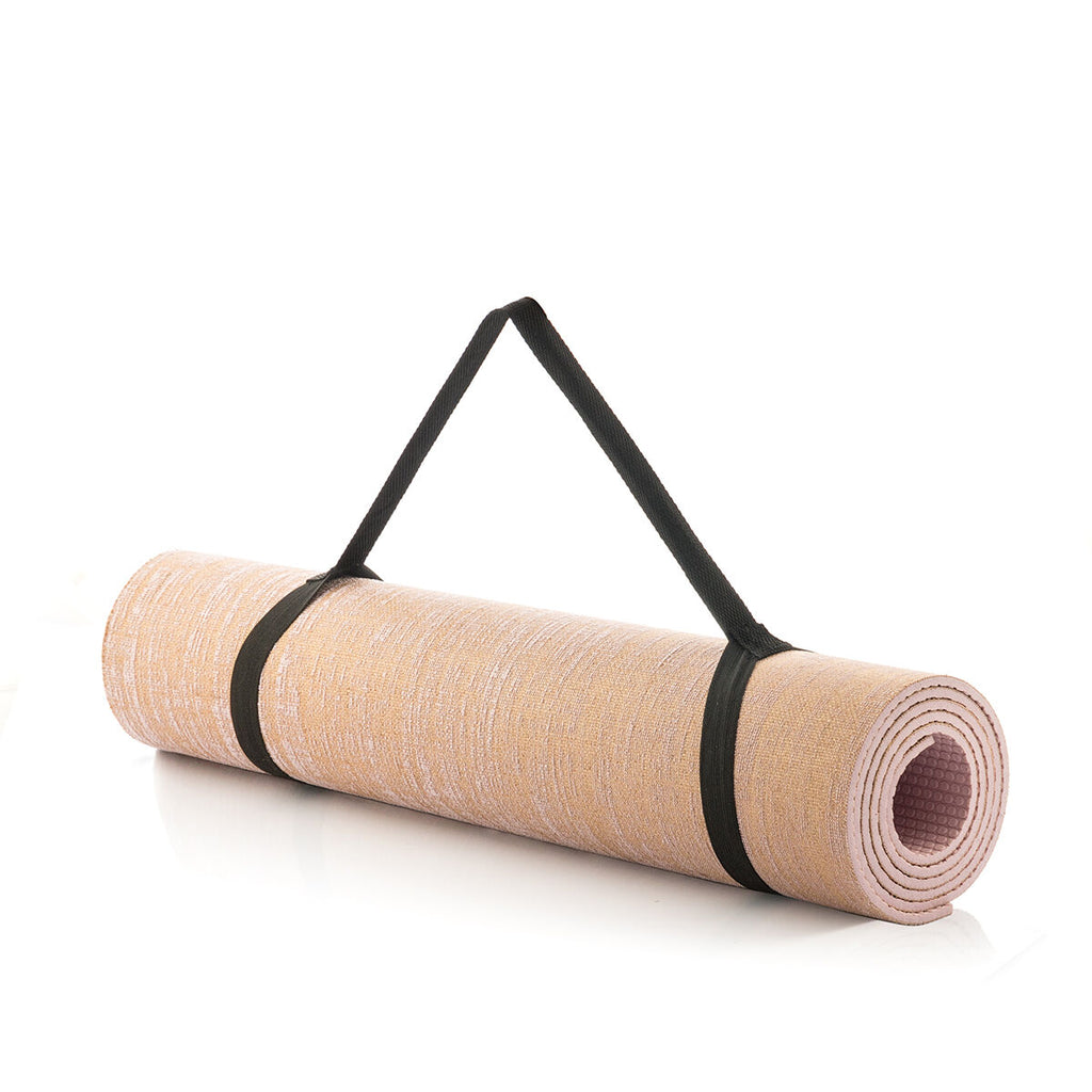 Natural Jute Movement Mat - your space to move, stretch, and reset