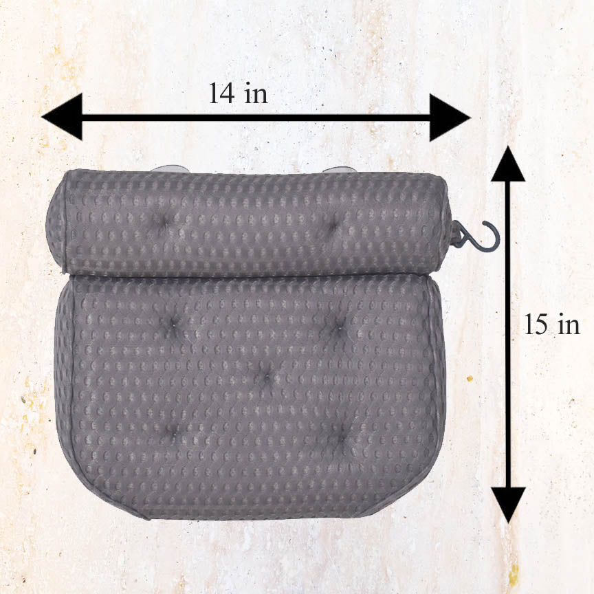 Sensory Bath Pillow - rest and decompress without the neck strain
