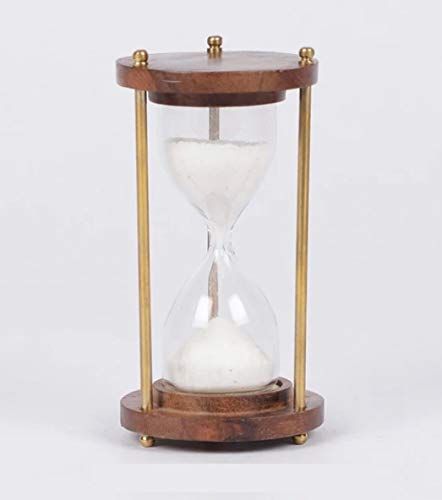 Wooden Sand Timer - No digits, no pressure, just sand